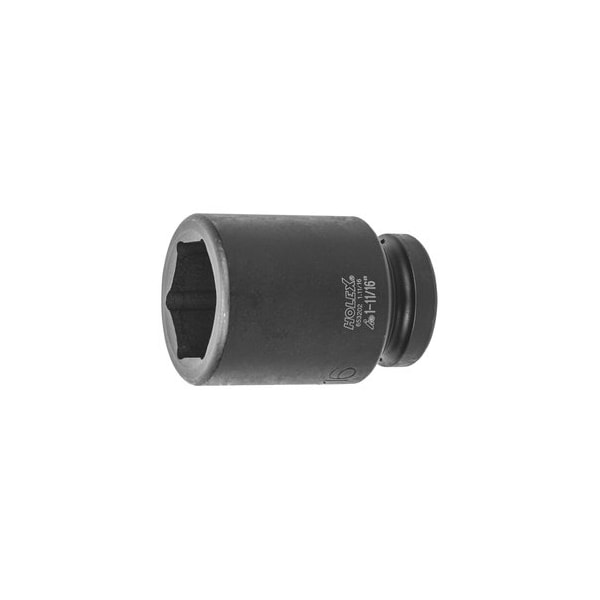 Impact Socket, 1 inch Drive, 6 pt, Deep, 1-11/16 inch